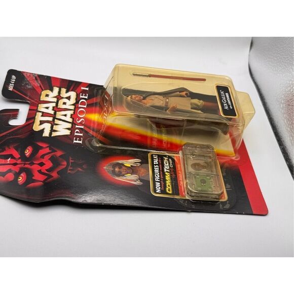 Star Wars Episode 1 Adi Gallia Figure w/ CommTech Chip - Picture 4 of 9